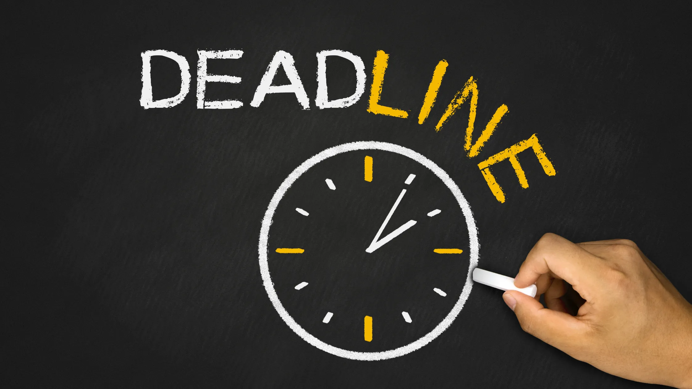 Application Deadlines for Fall 2022 Intake